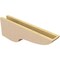 Ekena Millwork 4"W x 24"D x 8"H Thin Greensboro Rough Cedar Woodgrain TimberThane Corbel, Primed Tan CORUR04X24X08GRNRCPR - alternate 3